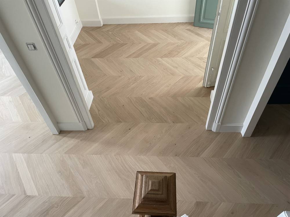 Pose de parquet neuf à Ingré (3)