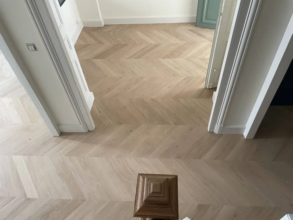 Rénovation de parquet près de Ormes